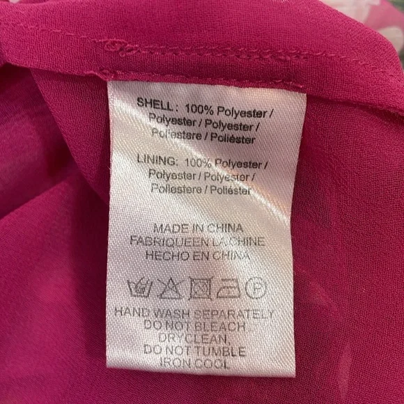 REVOLVE Sau Lee Fredia Freida Dress 14 Fuchsia Floral Maxi Low Strappy Back - Picture 11 of 16